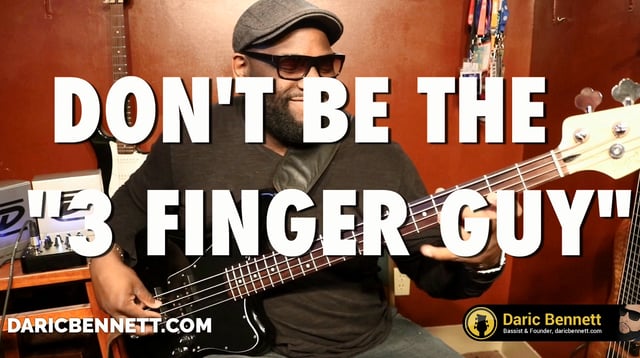 “Don’t Be The 3 Finger Guy”