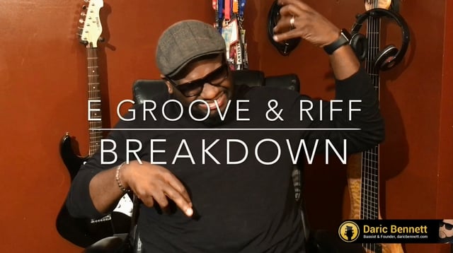 E Groove & Riff Breakdown