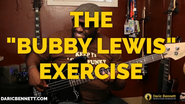 The Speed Demon! “Bubby Lewis” Exercise